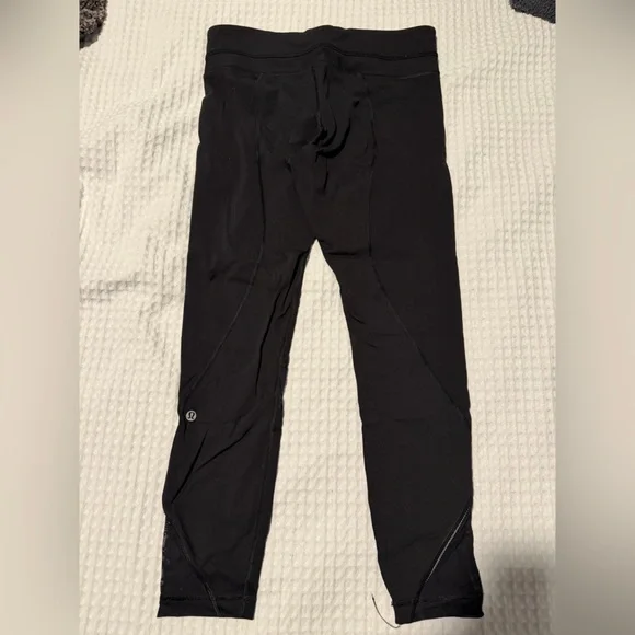 Lululemon Athletica Inspire Tight II (Mesh) Black Leggings - Picture 4 of 6